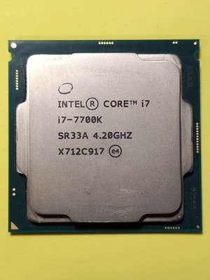 Επεξεργαστής i7 7700k 7ης γενιάς socket 1151 μεταχειρισμένος