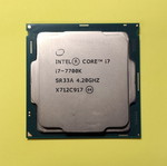 Processor i7 7700k 7th generation socket 1151 used