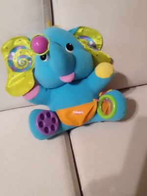 Hasbro Playskool Busy Elephant fine motor skills toy like new