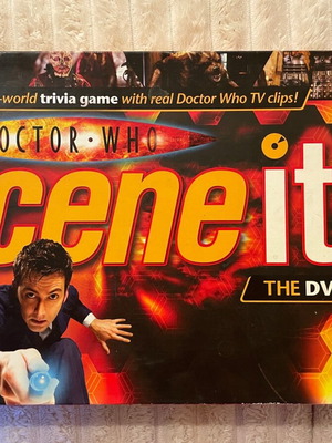 Настолна игра Scene it The DVD Game Doctor Who употребявана