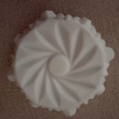 Vintage Milk Glass Ashtray Set 70s new