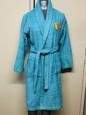 KLOTSOTIRAS bathrobe used, women's cotton, size S/M