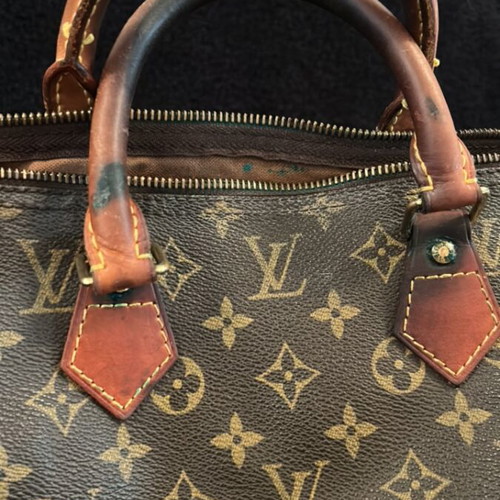 LV Speedy handbag used Louis Vuitton 40x25x20 cm