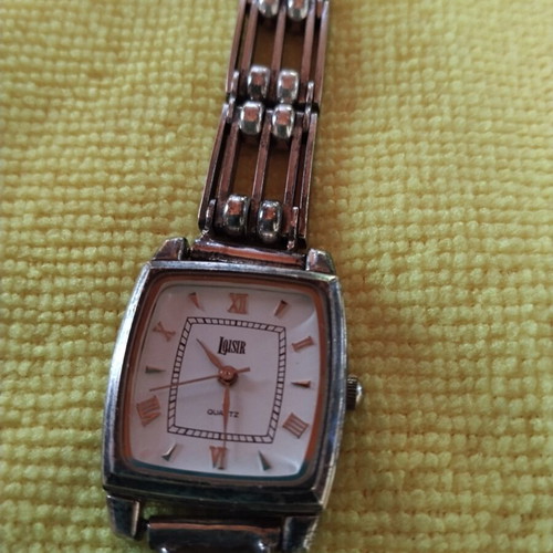 Loisir silver 925 wristwatch, vintage style bracelet, women's