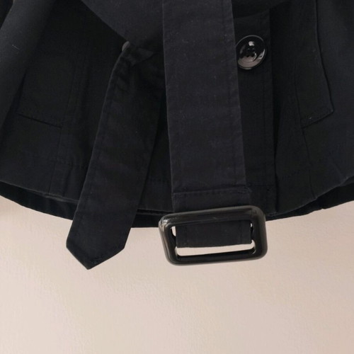 Cosmos trench coat like new, black and dark blue, size M