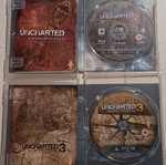 Uncharted 2 Among Thieves and Uncharted 3 Drake's Deception PS3 games bundle