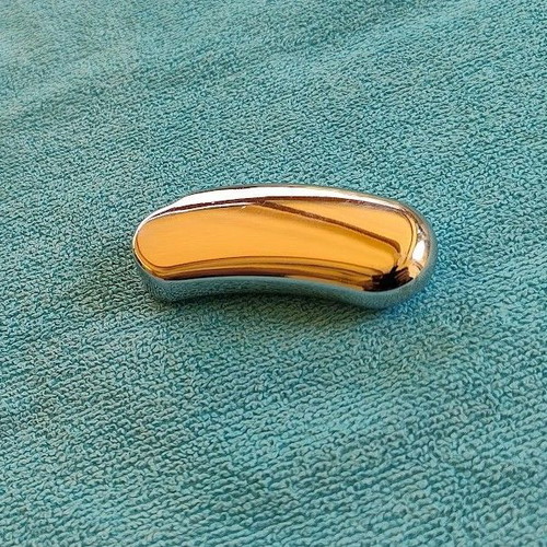 Collectible lighter case "nefro" silver shiny, heavy, vintage like new