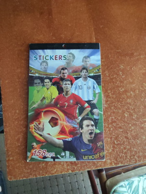 Sports stickers, football