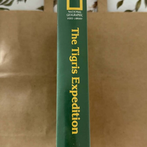 The Tigris Expedition National Geographic videocassette like new