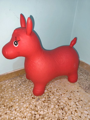 Φουσκωτό παιχνίδι Hop Hop Pony κόκκινο μεταχειρισμένο