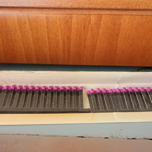 Matches with English Guard used, rare