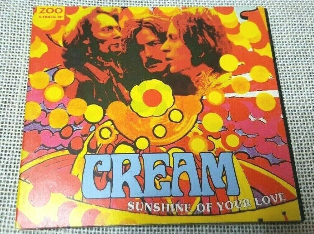 Cream – Sunshine Of Your Love CD Promo Greece 1998'