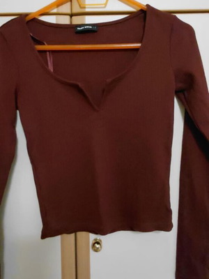 TAILY N Smoll women's burgundy shirt like new, size S
