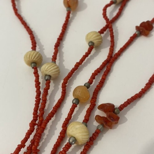 Vintage necklaces like new, set of 2, over 50 years old