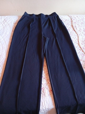 Blue palazzo pants like new, size M/L, H&M