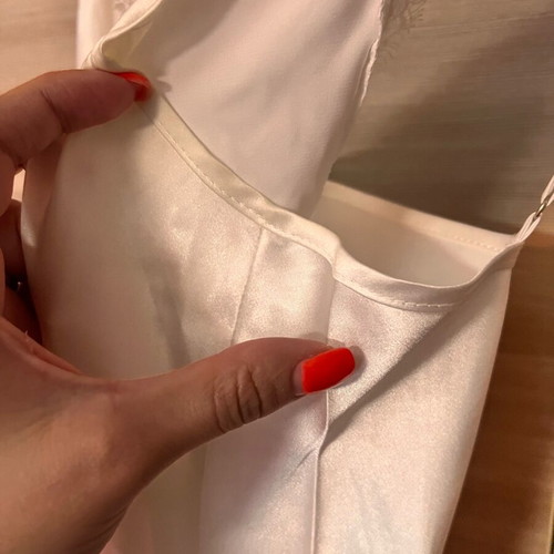 Satin Bridal Nightgown One Size