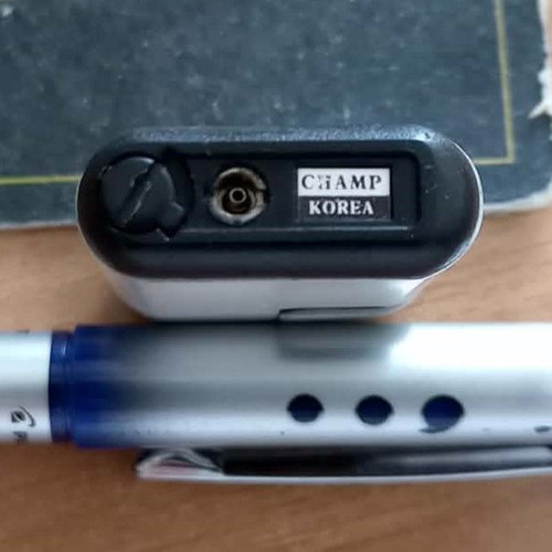 Korean small gas lighter used, sweet design