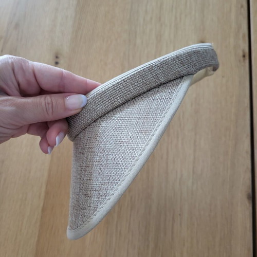 Hat new, beige, size S
