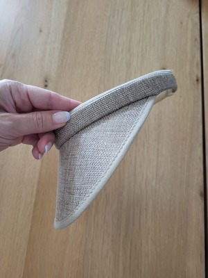 Hat new, beige, size S