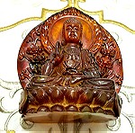  18ος-19ος ΚΕΧΡΙΜΠΑΡΙ Shakyamuni Shakya Mani Buddha { 釋迦牟尼佛菩薩 } .