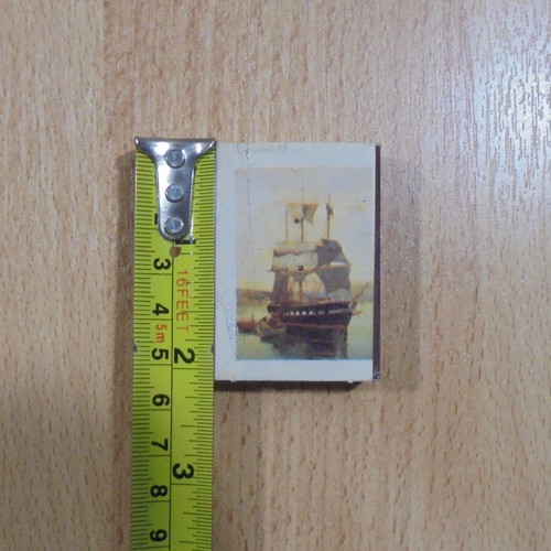 Greek Monopoly Konstantinos Volanakis artworks used collection of 11 old empty matchboxes