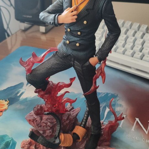 Sanji figure 25cm with two faces, new, resin