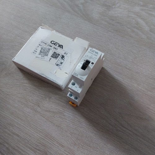 Modular Contactor GEYA GYHC-25M 2NO 25A new for DIN rail