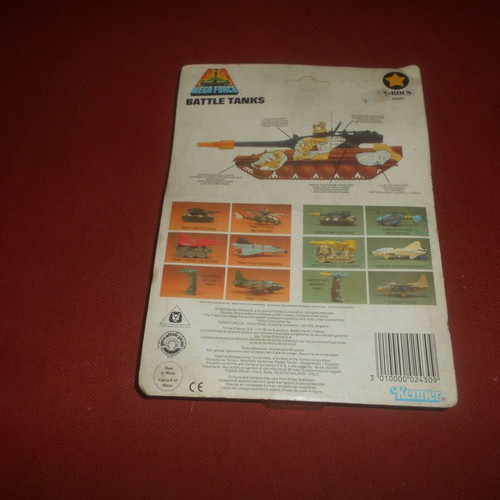 Mega Force Tanks Kenner 1989 used