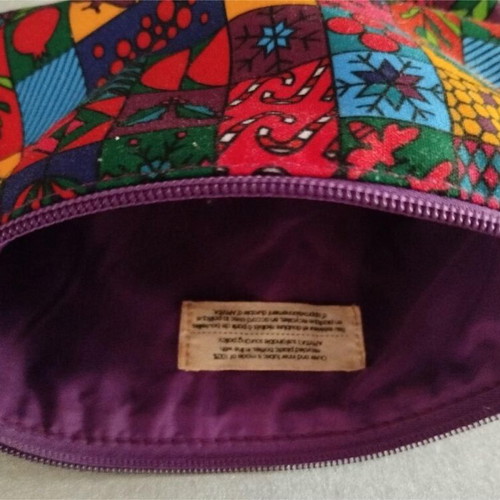 Apivita toiletry bag like new, multicolored