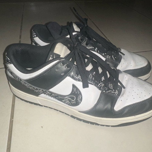 Nike Dunk sneakers used, size 44.5, black