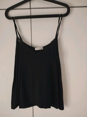 Freestyle camisole like new, black, lace bust detail