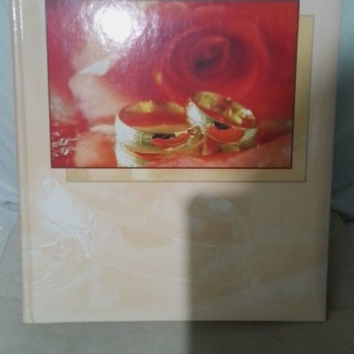 Wedding photo album new with 50 pages and hard cover