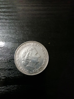 Juliana Koningin der Nederlanden 1962 ασημένιο νόμισμα καινούργιο