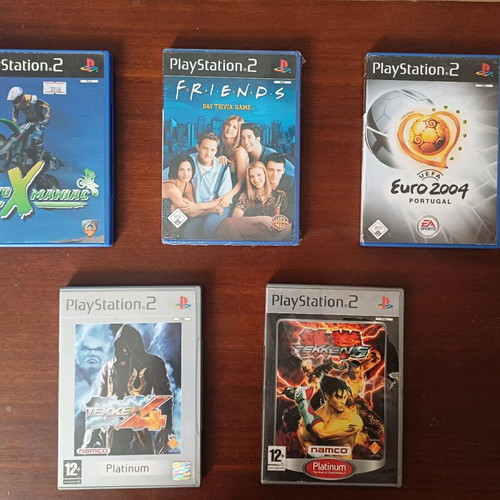 Sony PlayStation 2 games used with manuals