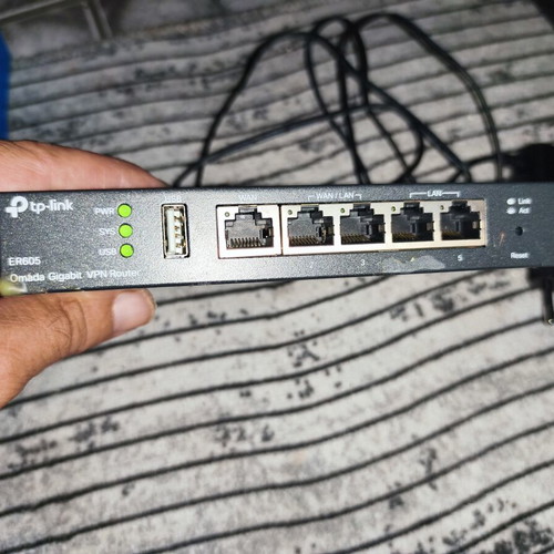 Tp-Link Omada ER605 Gigabit VPN Router used, 1000mbps Dual WAN