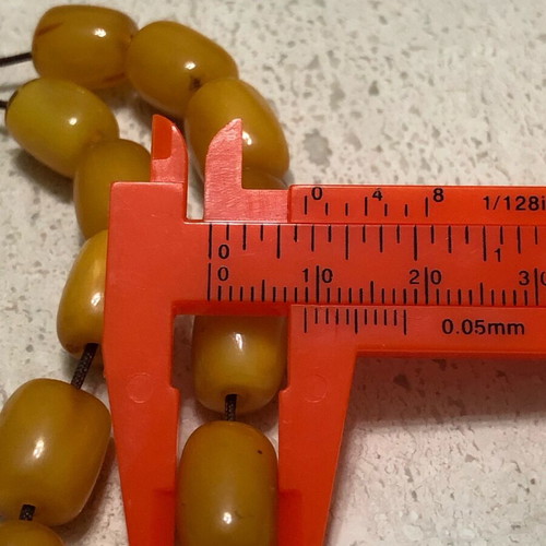 Worry beads used from royal amber with silver logo