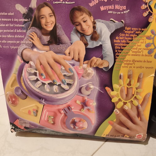 Mattel Nail Set used with glitter and stickers