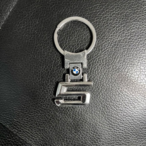 BMW keychain new gray