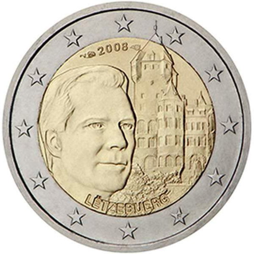 Luxembourg 2 Euro 2008 Château de Berg new commemorative coin