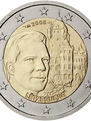 Λουξεμβούργο 2 Ευρώ 2008 Château de Berg καινούργιο, αναμνηστικό