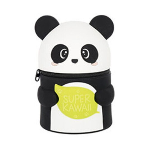 Legami Silicone Pencil Case Super Kawaii 2-in-1 Panda New