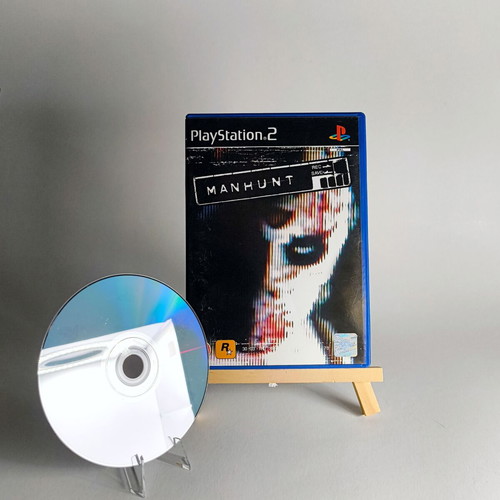 Manhunt PlayStation 2 (PS2) used with acrylic case