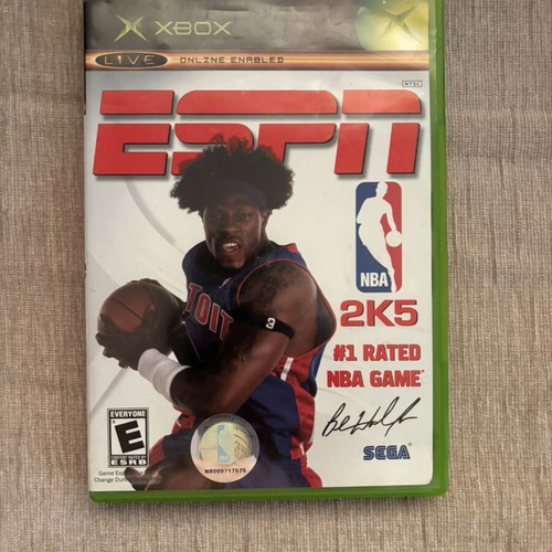 ESPN 2K5 Xbox Original NTSC game, American version