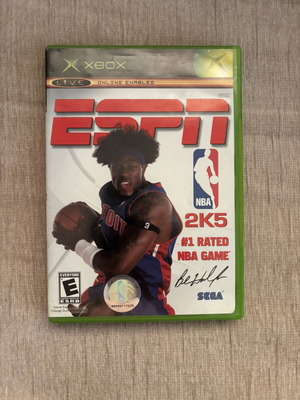 ESPN 2K5 Xbox Original NTSC game, American version