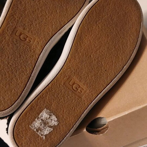 UGG W Ricci Black Slip-On Sneakers Like New Size 40