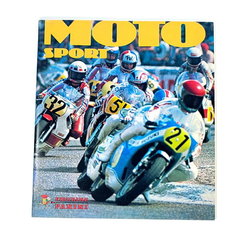 Panini Moto Sport 1979 Sticker Album like new, incomplete