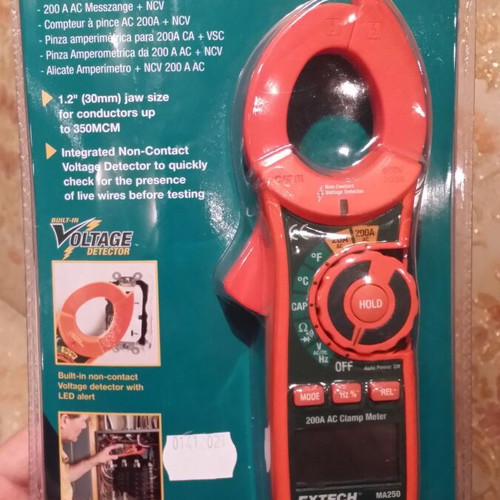 Extech MA250 AC clamp meter new