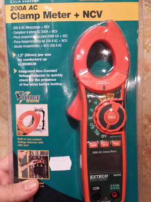 Extech MA250 AC clamp meter new