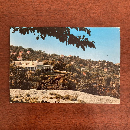 Vintage Greece postcard Pelion Hotel Xenia Tsagarada