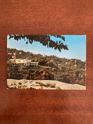 Vintage Greece postcard Pelion Hotel Xenia Tsagarada